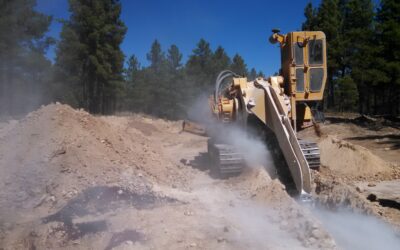 San Francisco De Asis Rock Trenching