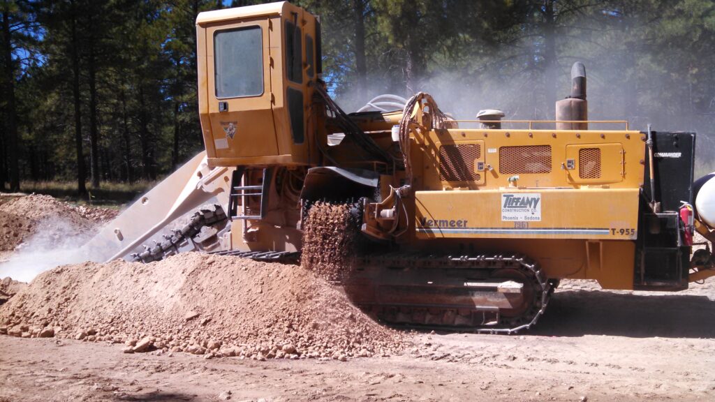 T955 Vermeer Rock Trencher