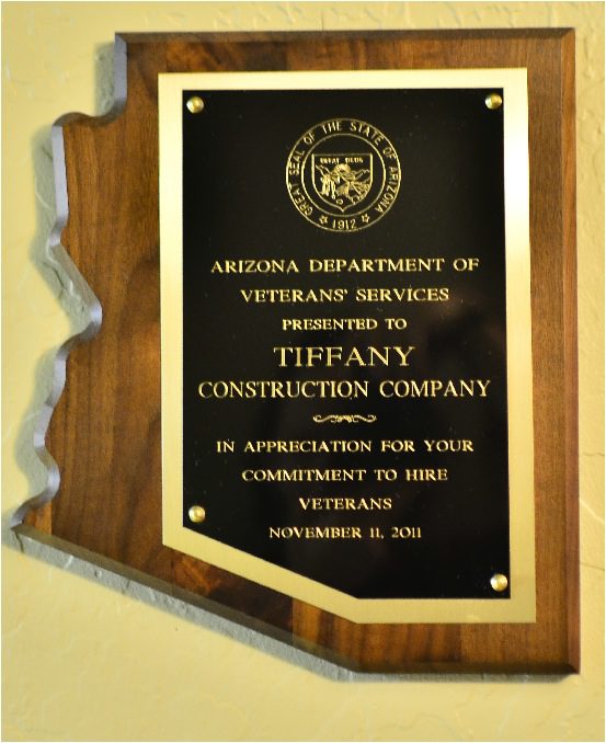 Our Nation's Veterans Employment Award