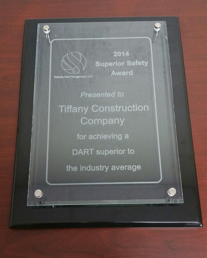 Superior Safety Award 2014