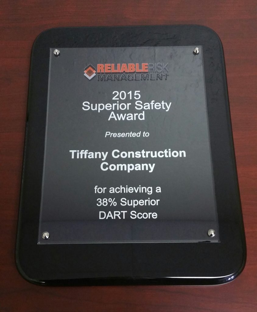 Superior Safety Award 2015