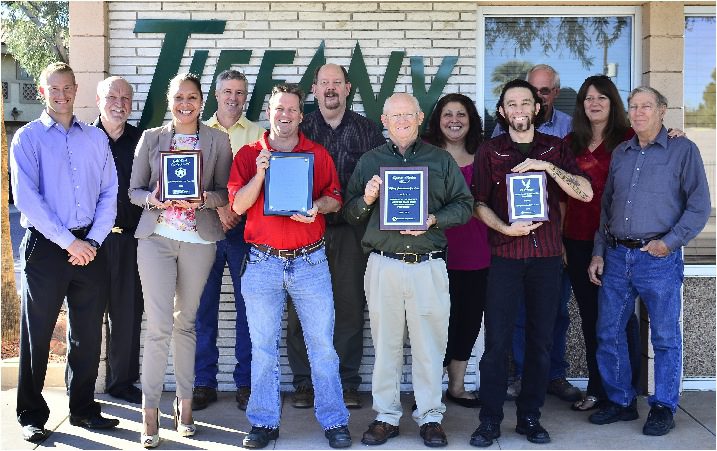 TCC Team Members accept four industry awards for Safety